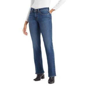 Levi's The Last Straw Super Low Rise Bootcut Dark Blue Denim Jeans -- Size 32